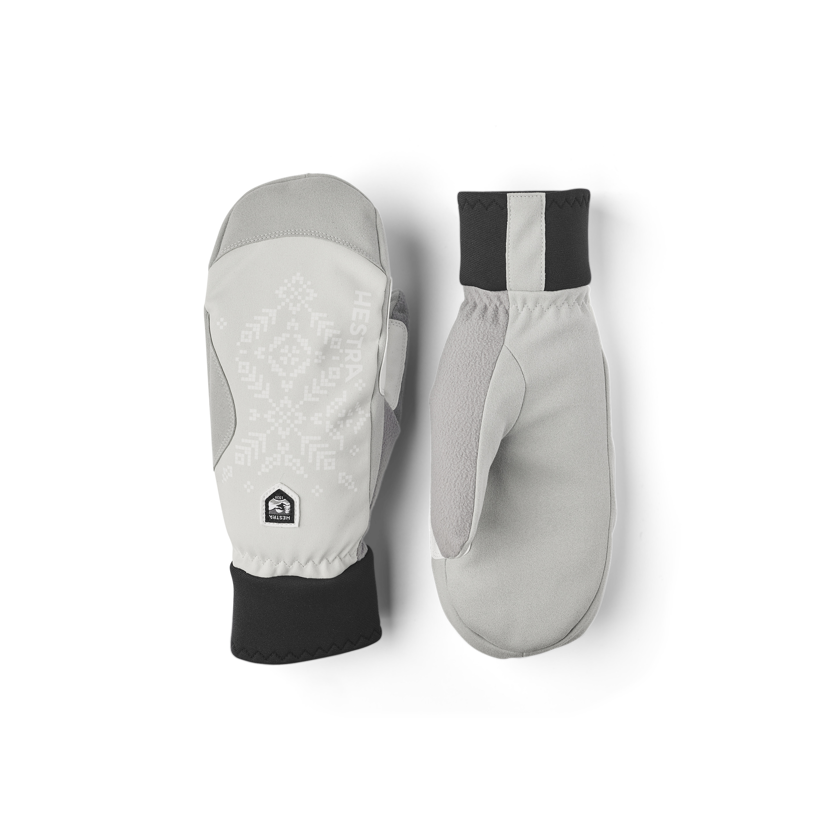 Women's XC Primaloft Mitt - Sand Print | Hestra Gloves