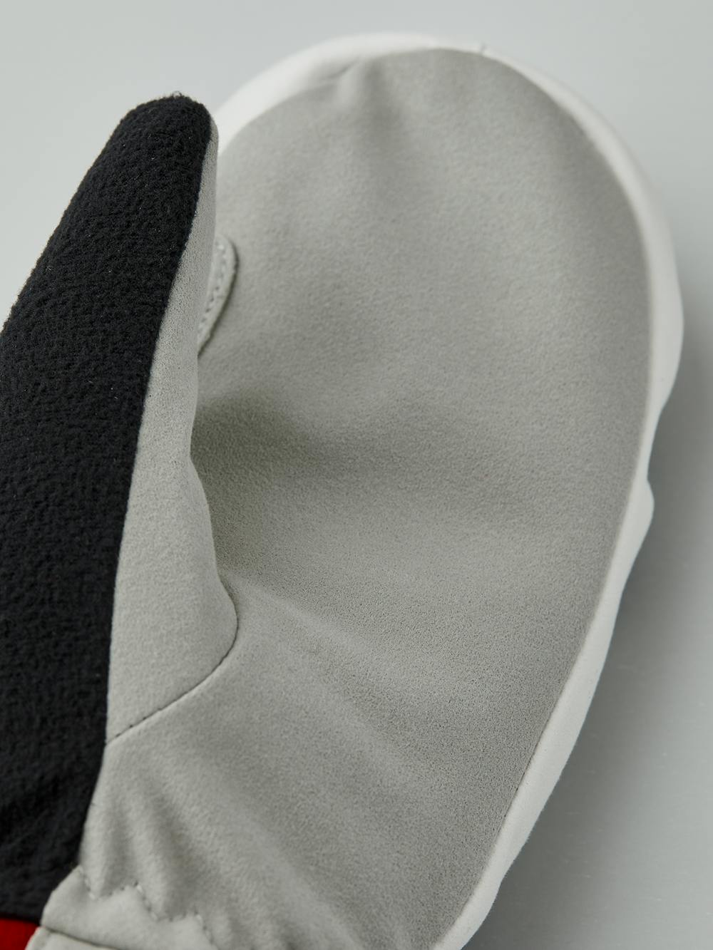 Dark blue print fabric mitten with gray palm  (4 of 5)