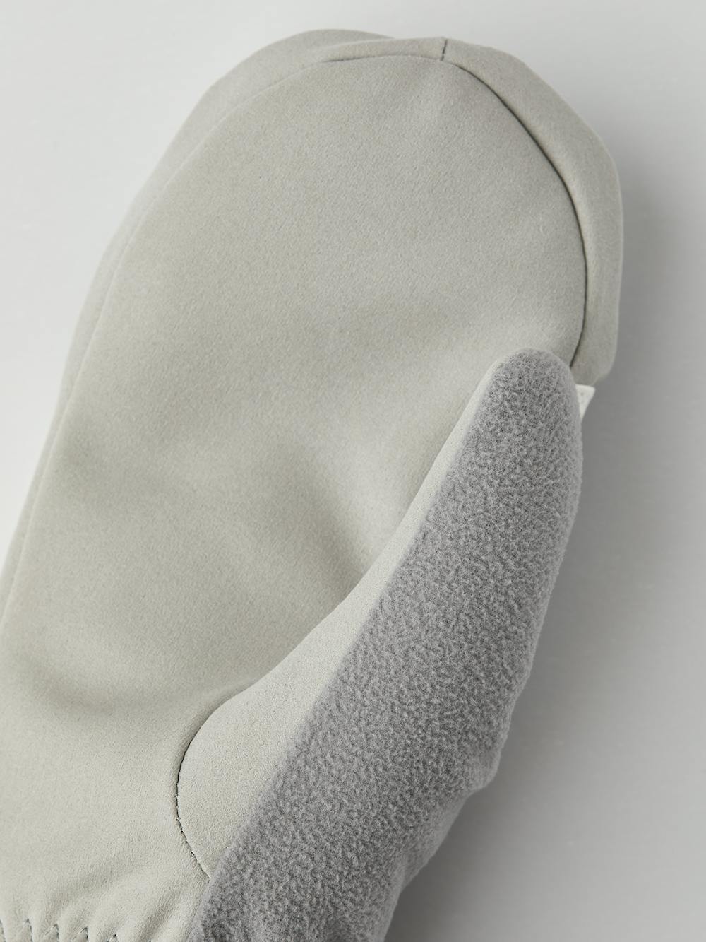 Black fabric mitten with gray palm (3 of 5)