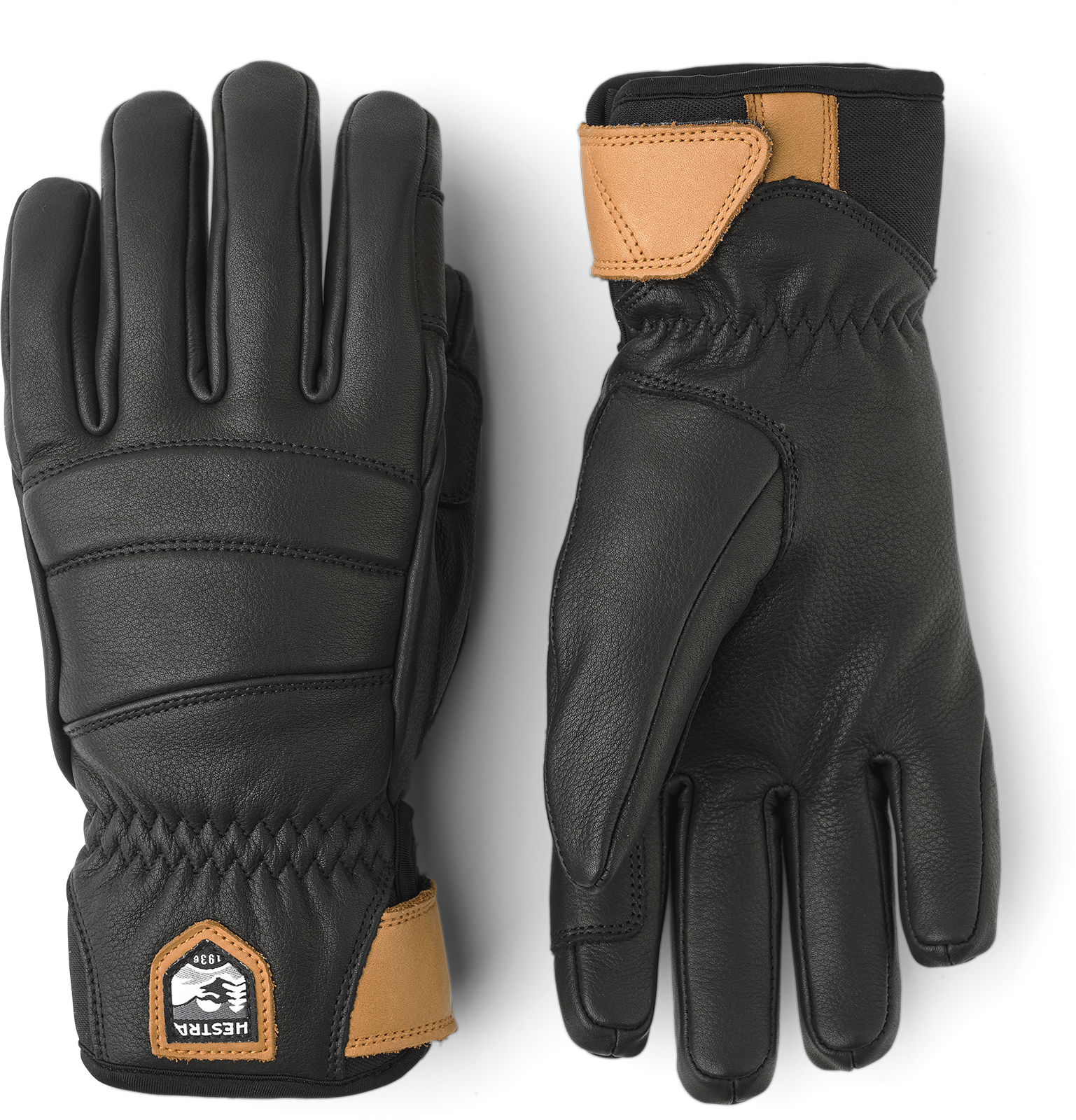 Fall Line Leather Cold Weather Winter Gloves Hestra Womens Ski Gloves 