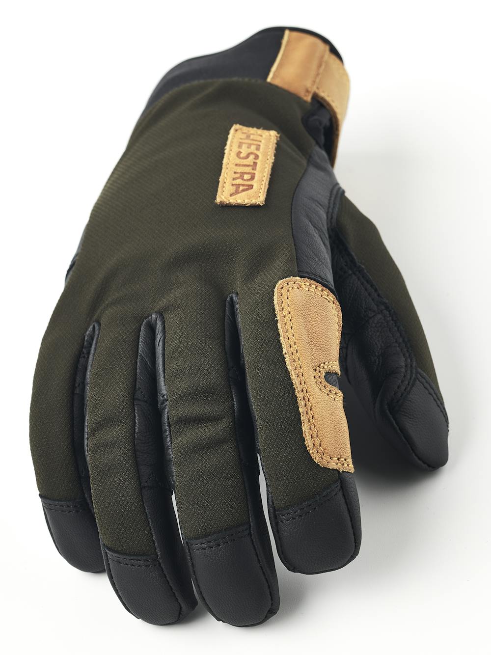 Green glove with black goat leather palm
(4 of 7)