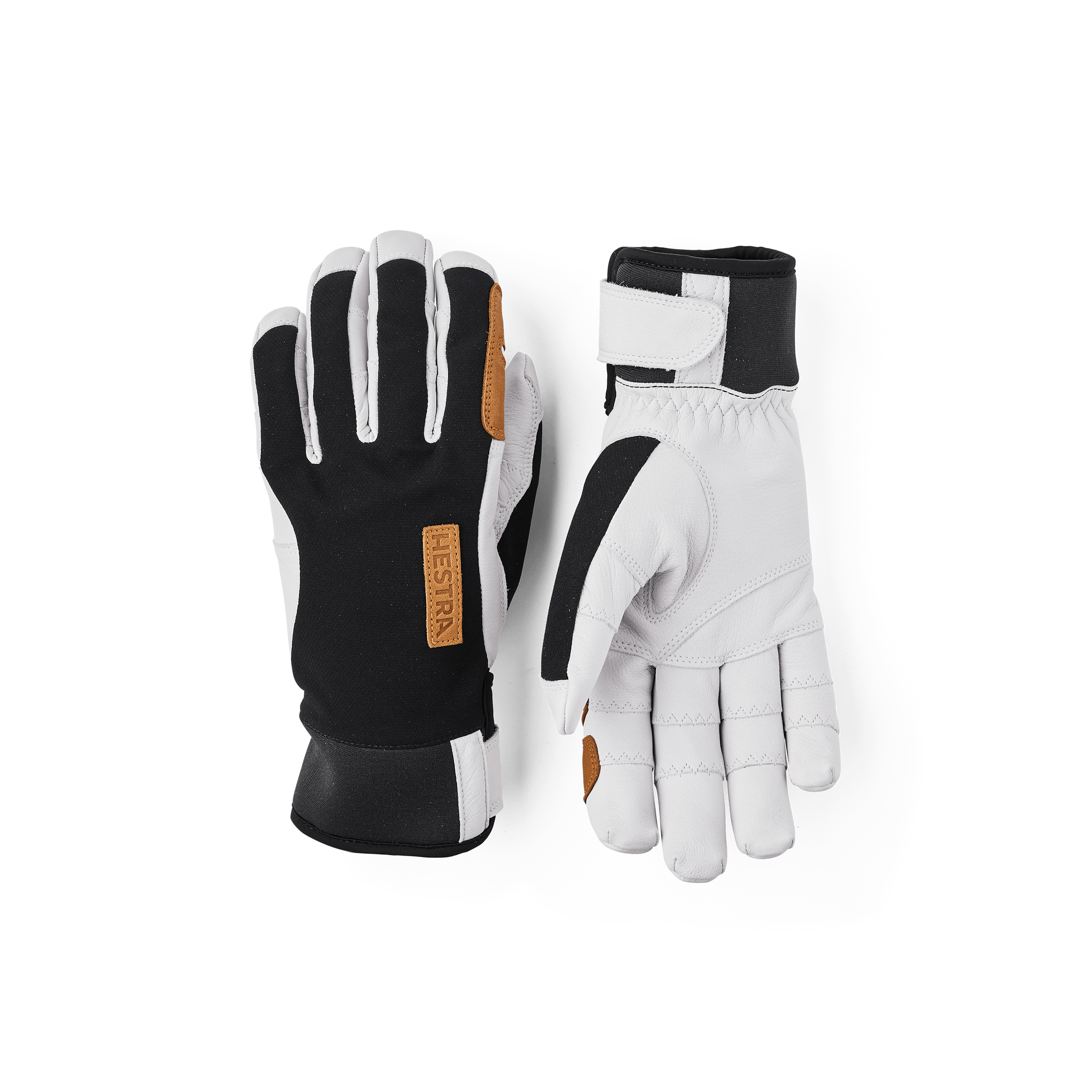 Black glove with white goat leather palm
(1 of 5)