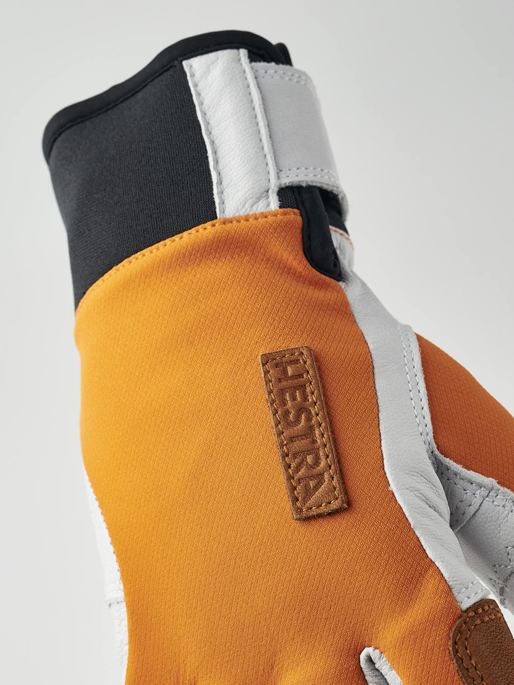 Orange glove with white goat leather palm
(6 of 9)