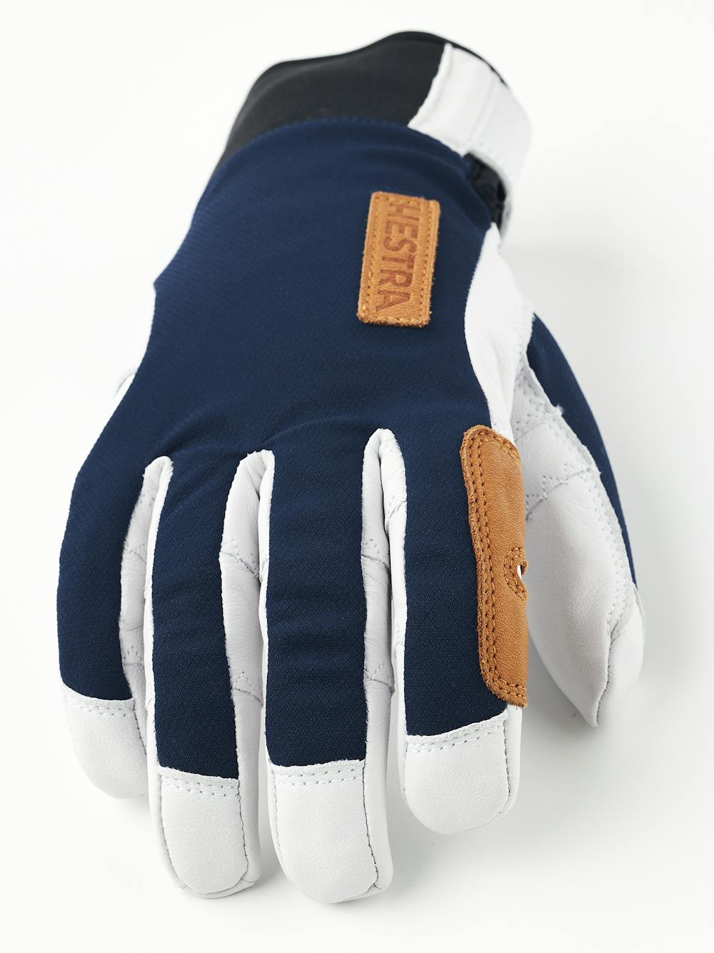 Dark blue glove with white goat leather palm
(4 of 8)