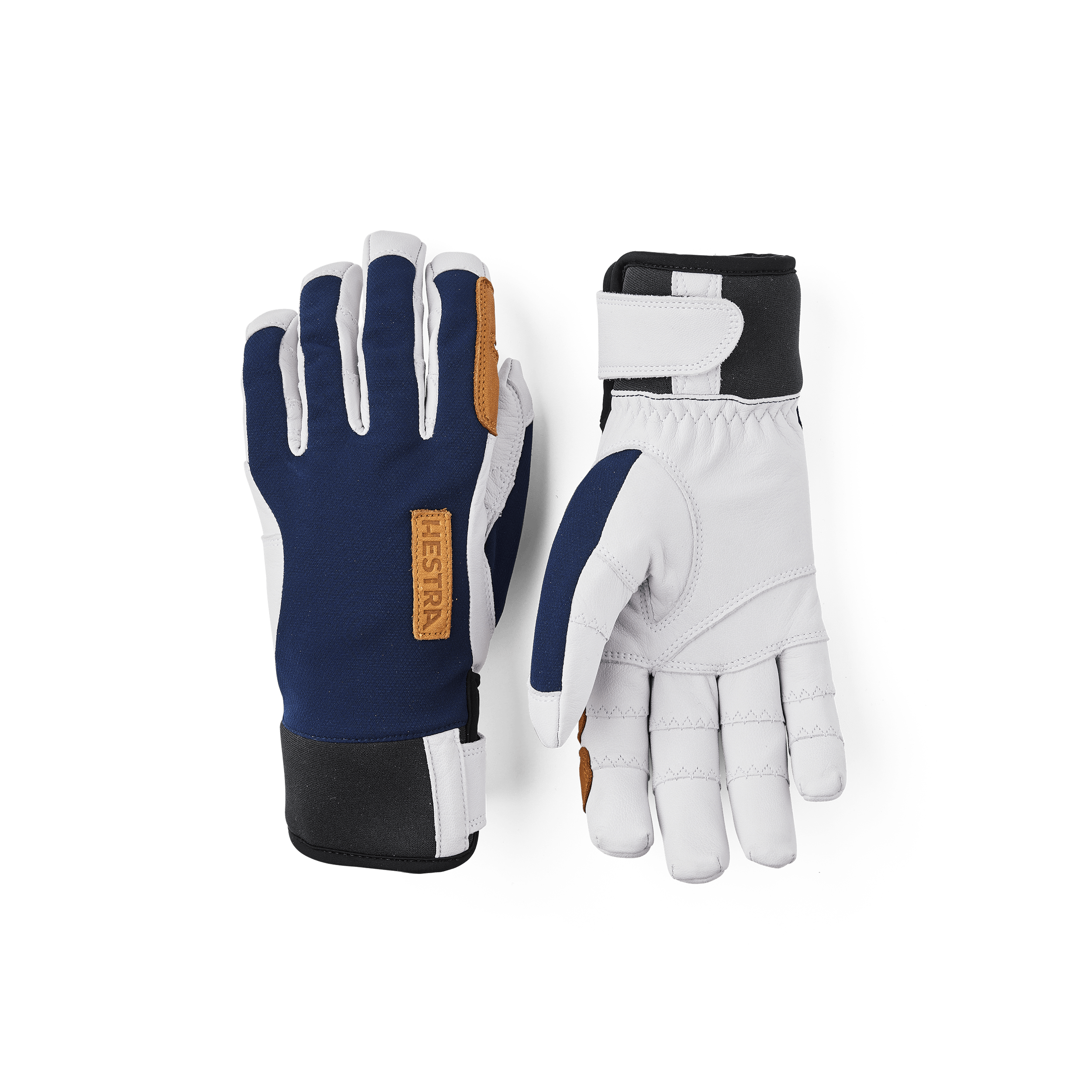 Dark blue glove with white goat leather palm
(1 of 8)