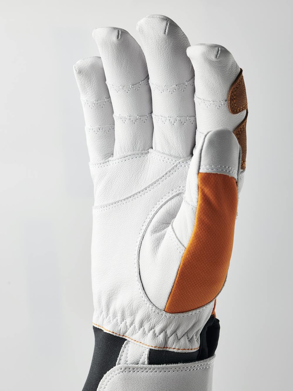 Orange glove with white goat leather palm
(2 of 9)