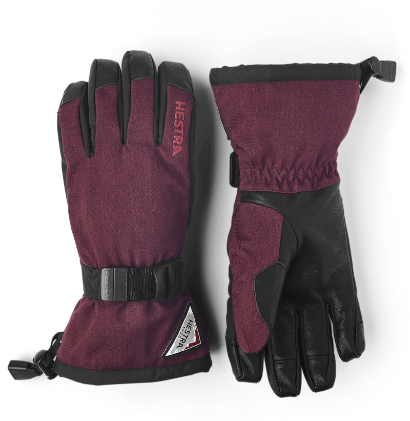 Powder Gauntlet in the color Bordeaux (1 of 6)