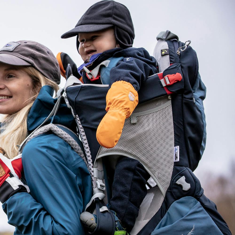 Orange skaltumhandske i tyg
 (5 av 5)