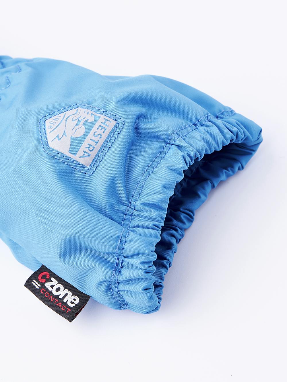 Turquoise fabric shell mitten (3 of 6)