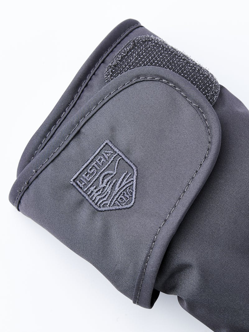 Dark gray fabric mitten   (2 of 2)