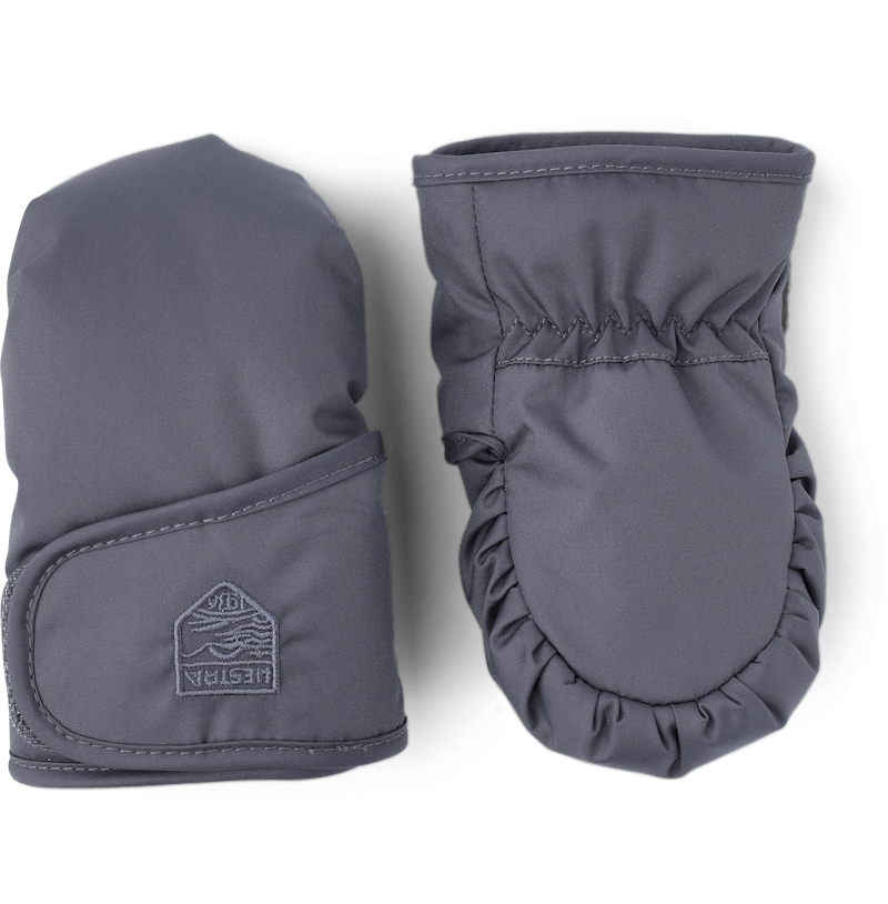 Dark gray fabric mitten   (1 of 2)