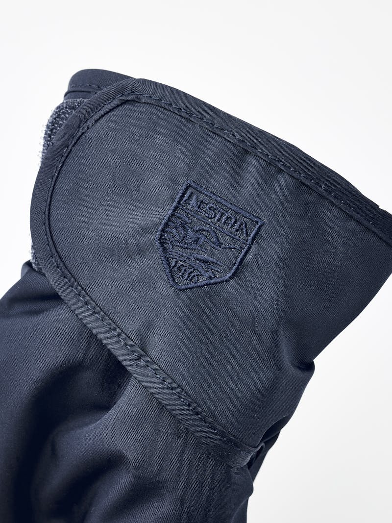 Dark blue fabric mitten with black palm  (3 of 3)