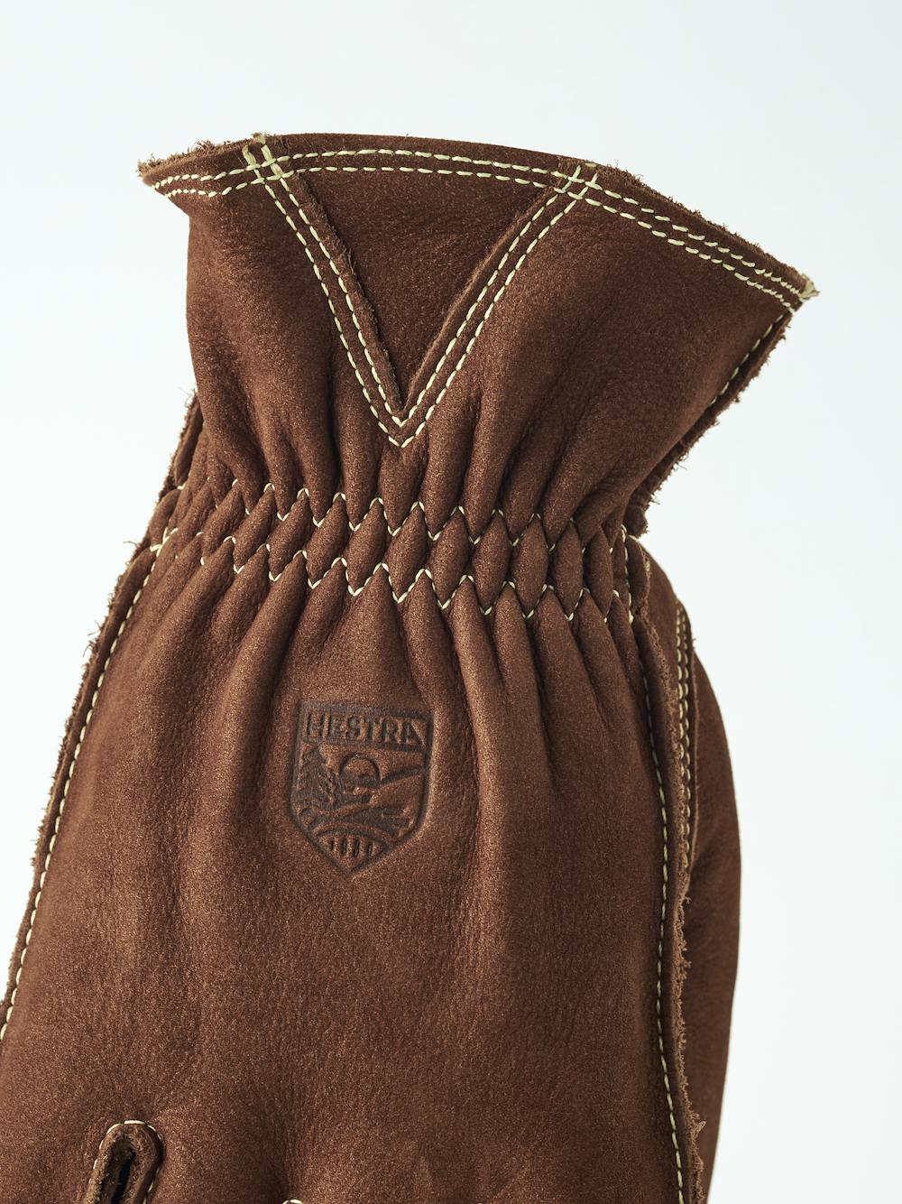 Brown cow nubuck outdoor glove (4 of 9)