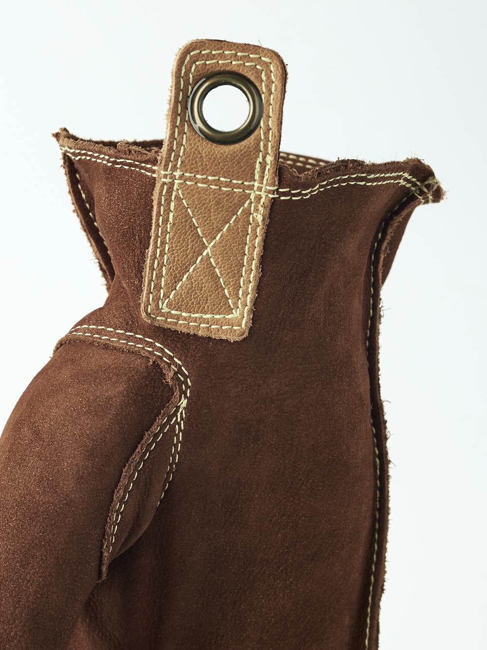 Brown cow nubuck outdoor glove  (7 of 9)