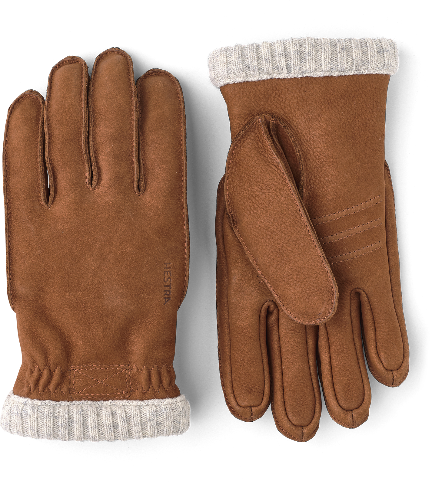 Hestra Leather Fredrik Gloves in Chestnut for Men Brown Mens Accessories Gloves 