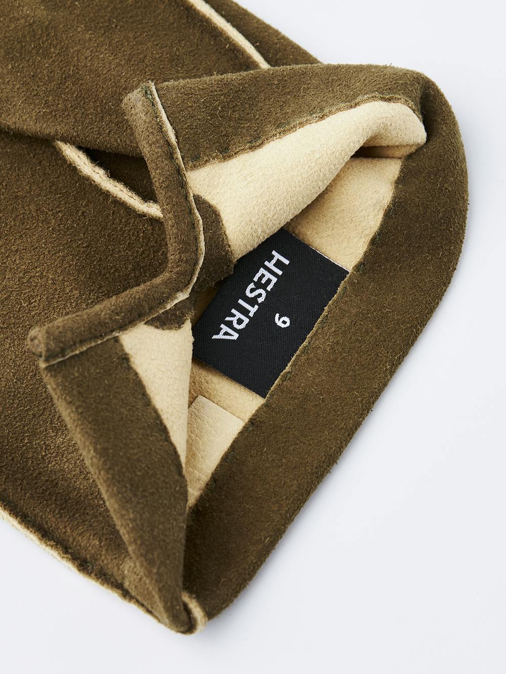 Moss green hand-sewn suede glove
(3 of 4)