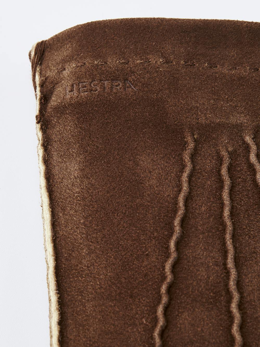 Brown hand-sewn suede glove
(2 of 4)