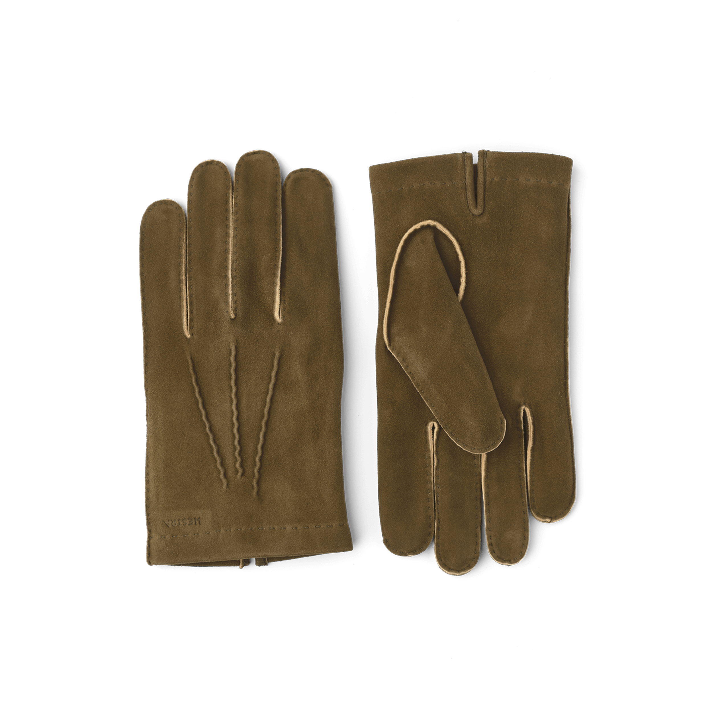 Moss green hand-sewn suede glove
(1 of 4)