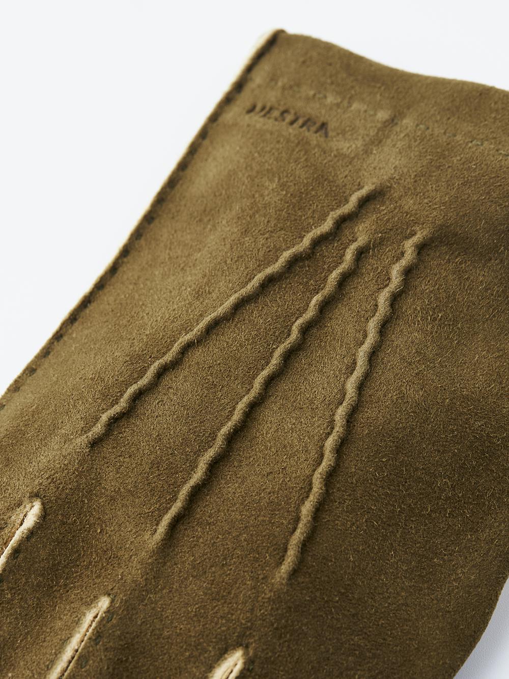 Moss green hand-sewn suede glove
(4 of 4)