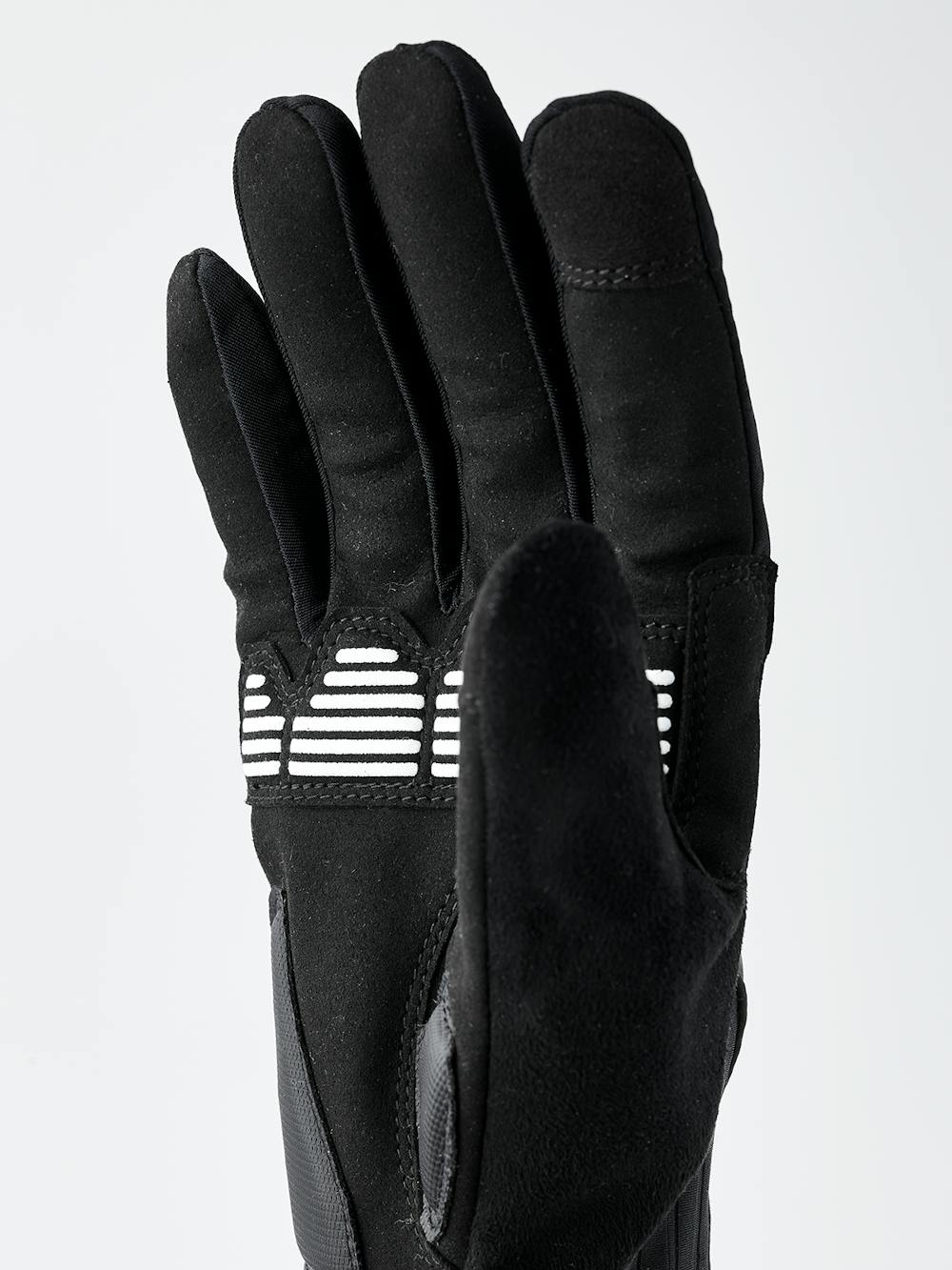 Bike Reflective Long 5-finger in the color Dark grey & black (6 of 7)