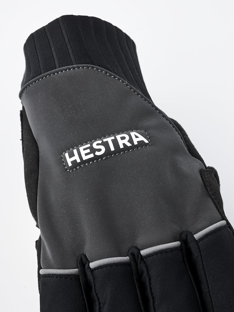 Bike Reflective Long 5-finger in the color Dark grey & black (4 of 7)
