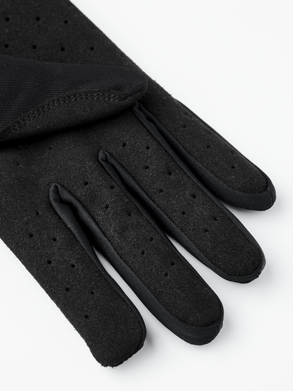Women's Perforated Fingerless Glove - Chic and Functional