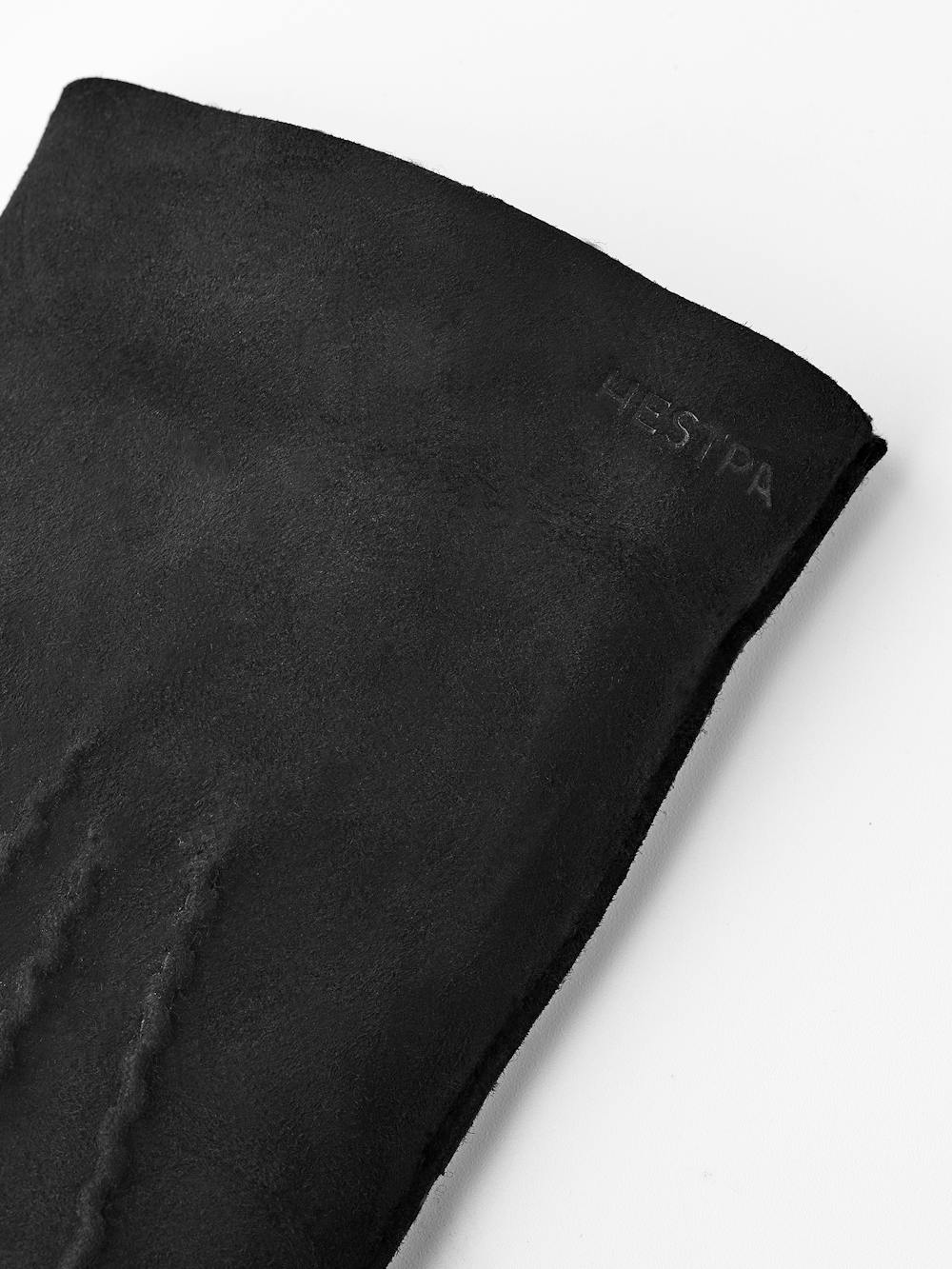 Black hand-sewn fur suede glove
(5 of 6)