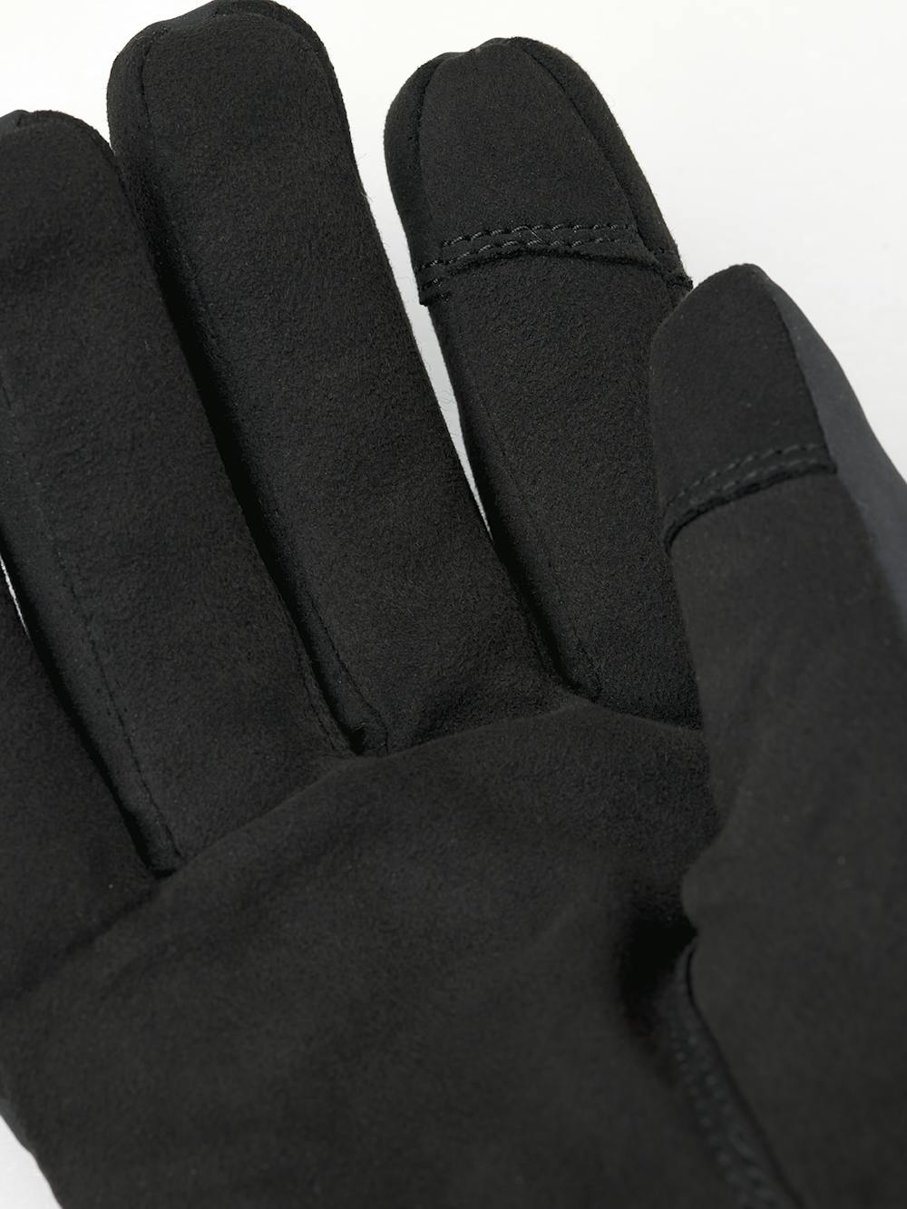 Handske med grå reflex på bakhanden och svart väv i innerhanden
 (2 av 4)