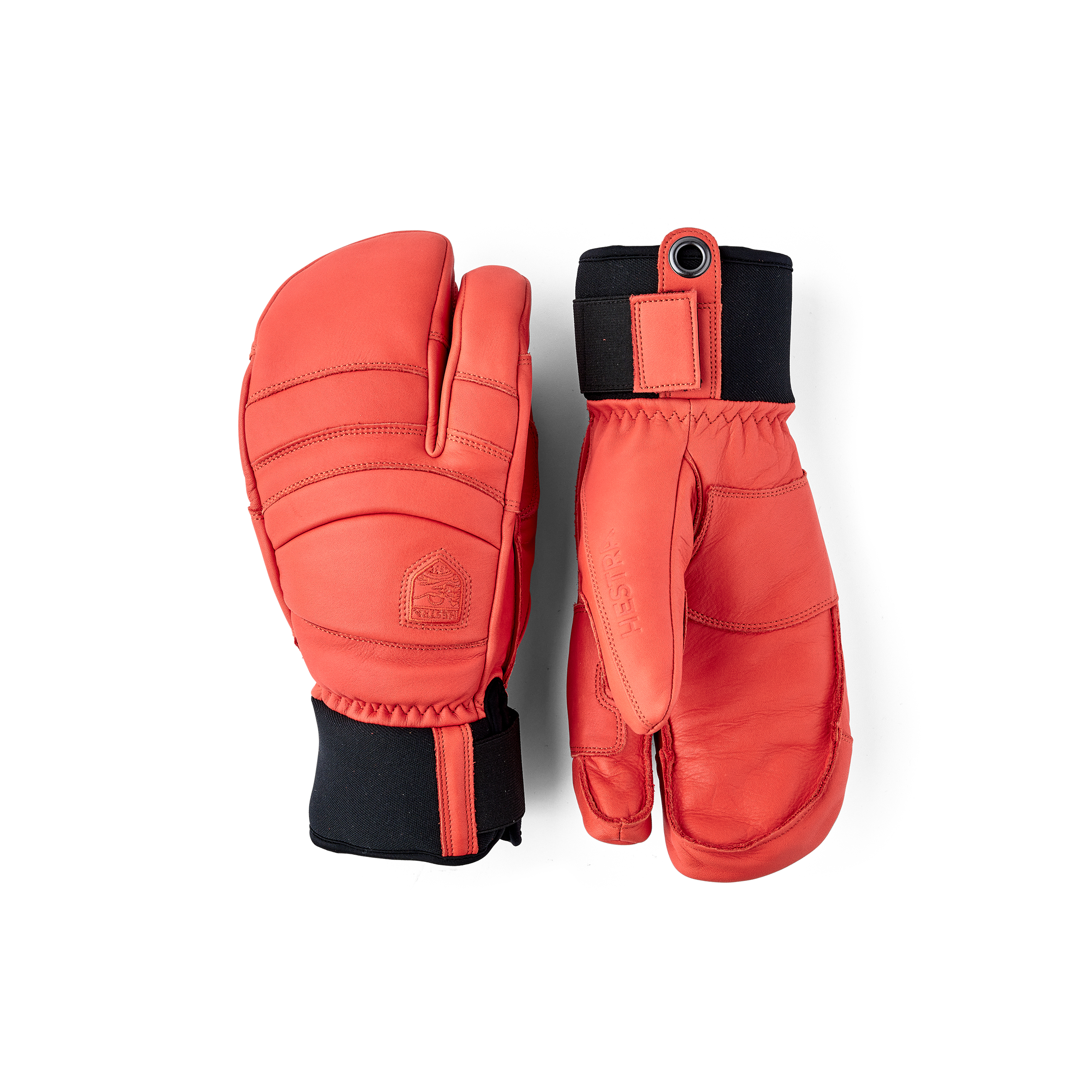 Fall Line 3-finger - Flame red/Flame red | Hestra Gloves