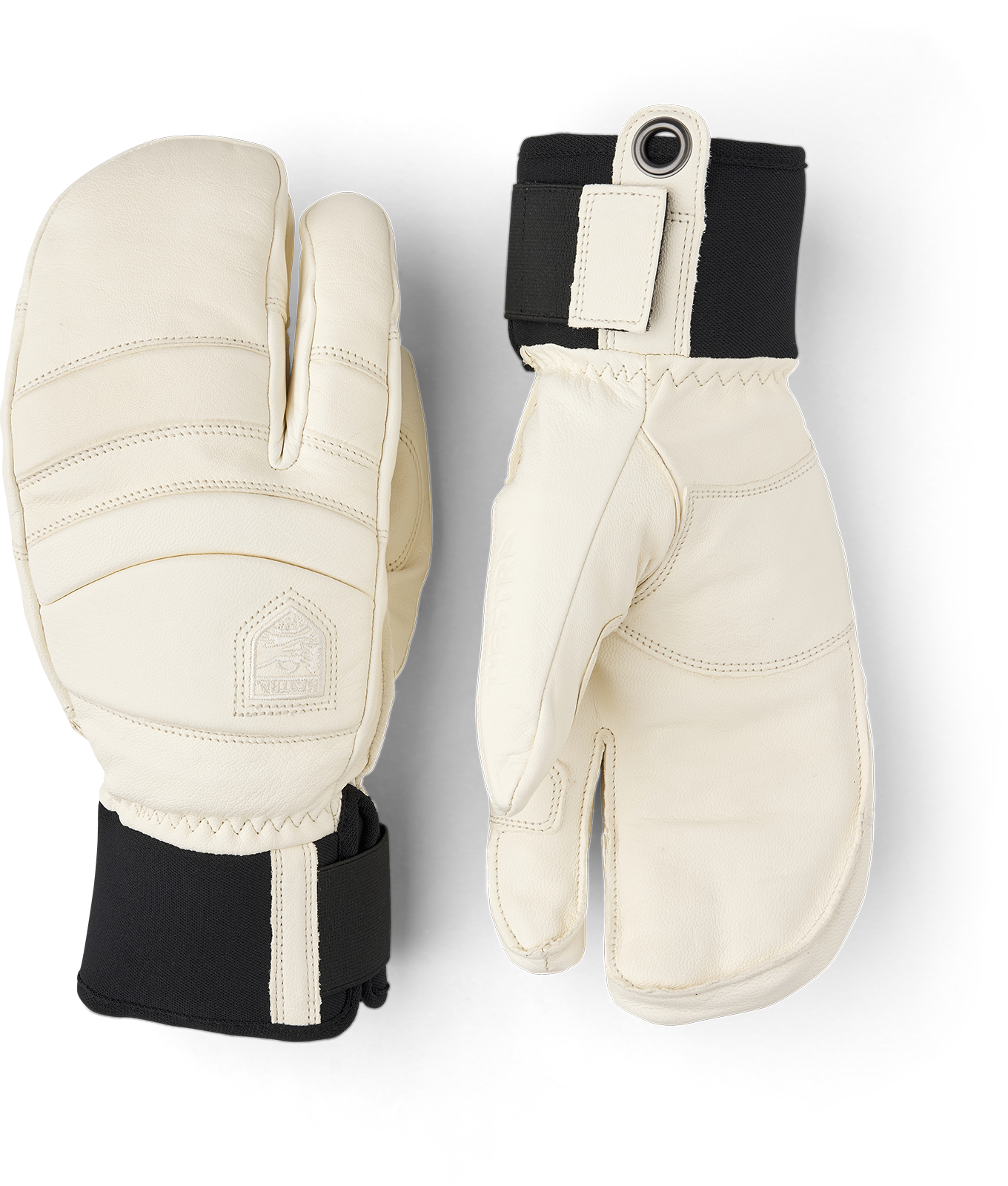 Fall Line 3-finger - Almond White/Almond White | Hestra Gloves