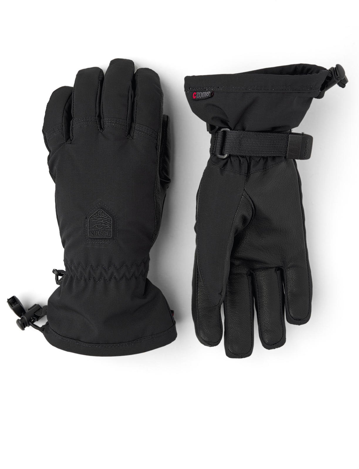 Touch Point Fleece Liner Sr. 5-finger - Black | Hestra Gloves