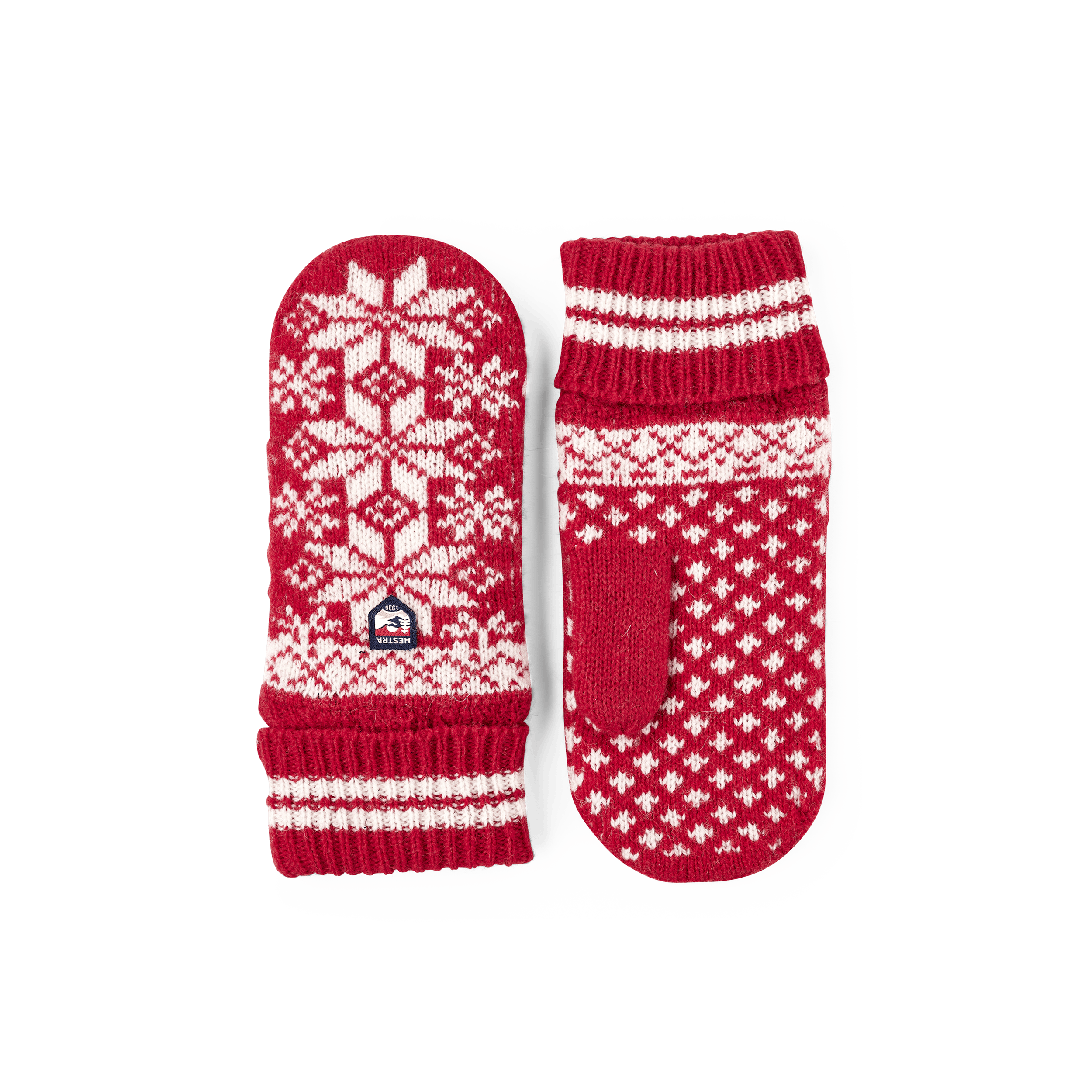 Nordic Junior Mitt i färgen Röd & offwhite (1 av 4)