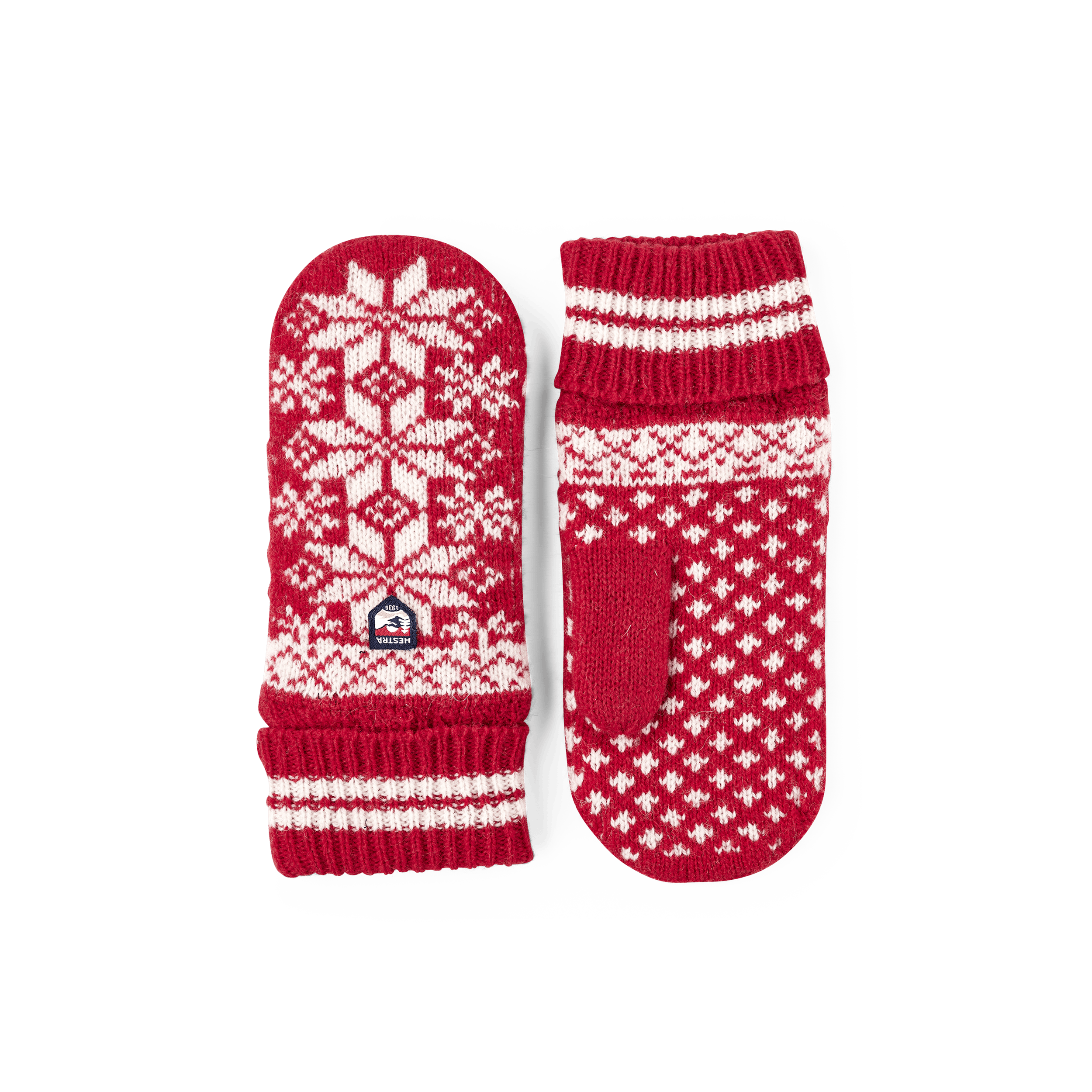 Nordic Junior Mitt i färgen Röd & offwhite (1 av 4)