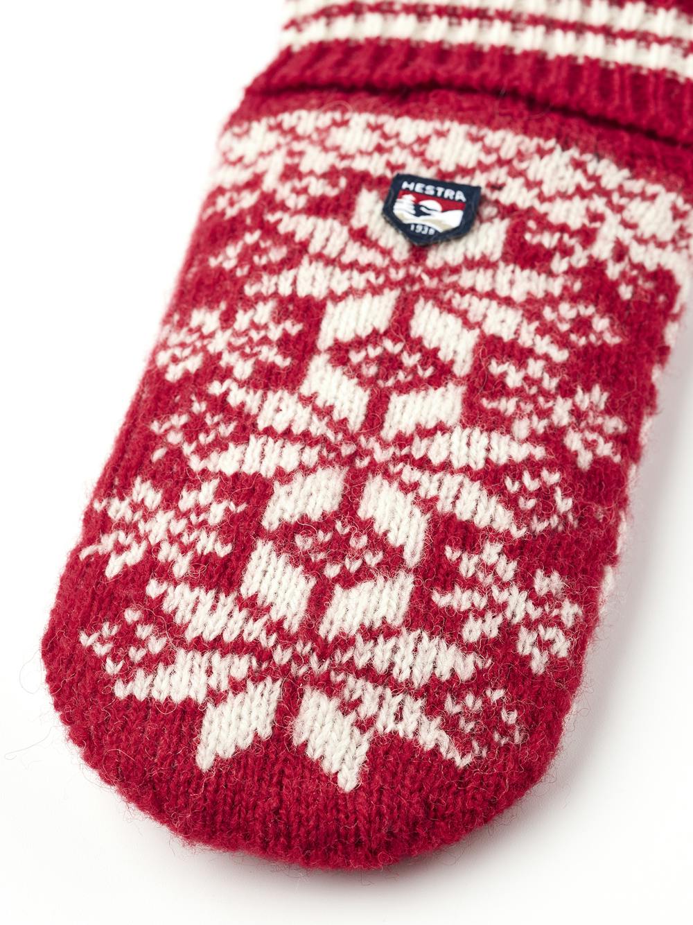 Nordic Junior Mitt i färgen Röd & offwhite (4 av 4)