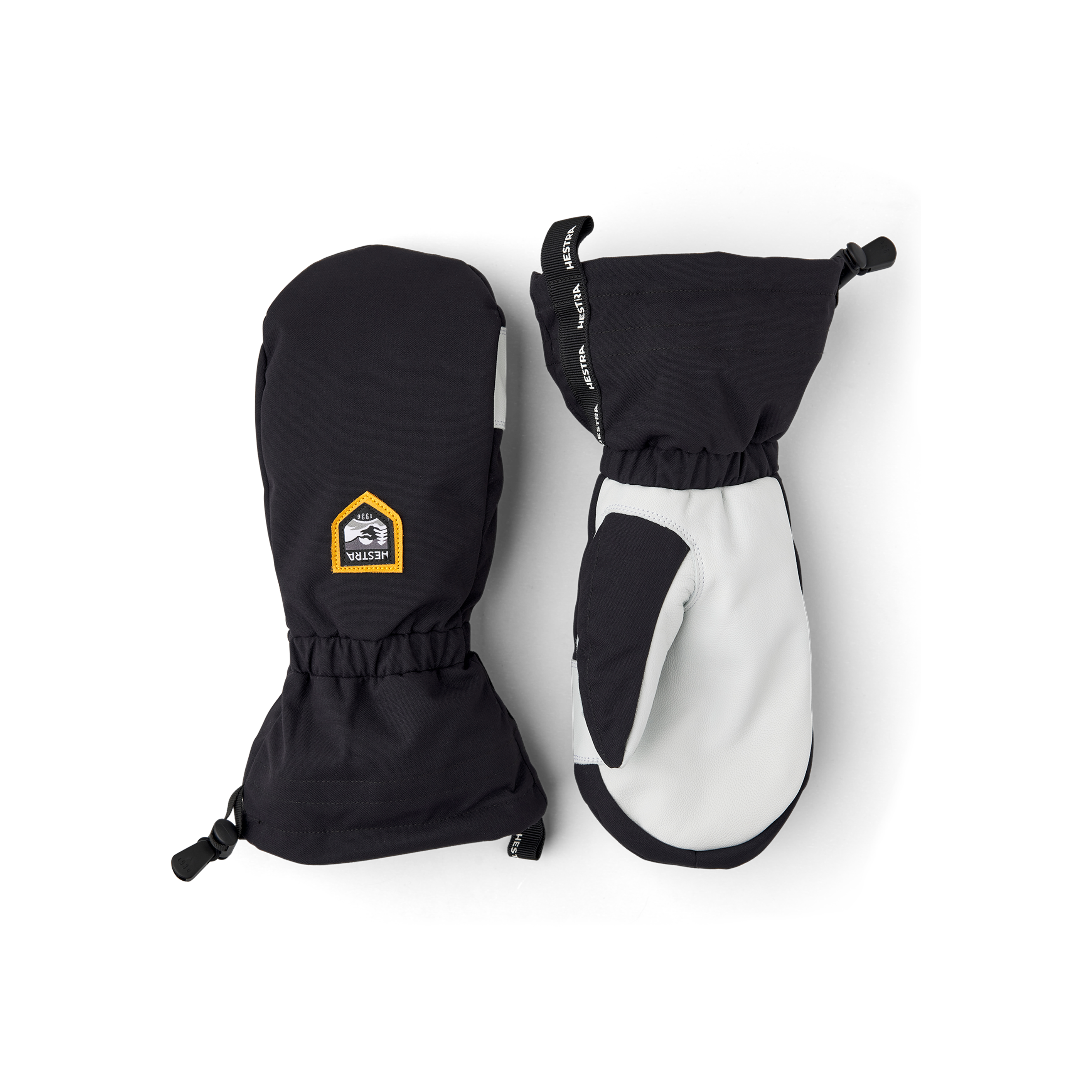 Army Leather Altitude Mitt - Black | Hestra Gloves