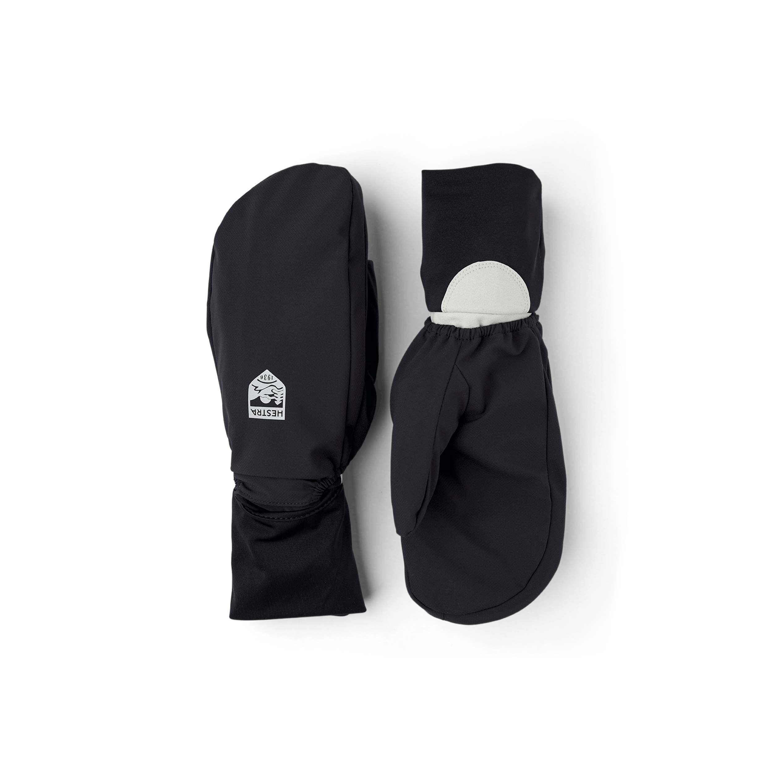 Black fabric outdoor glove with synthetic suede palm (1 of 14)
