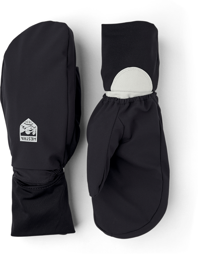 Black fabric outdoor glove with synthetic suede palm (1 of 14)