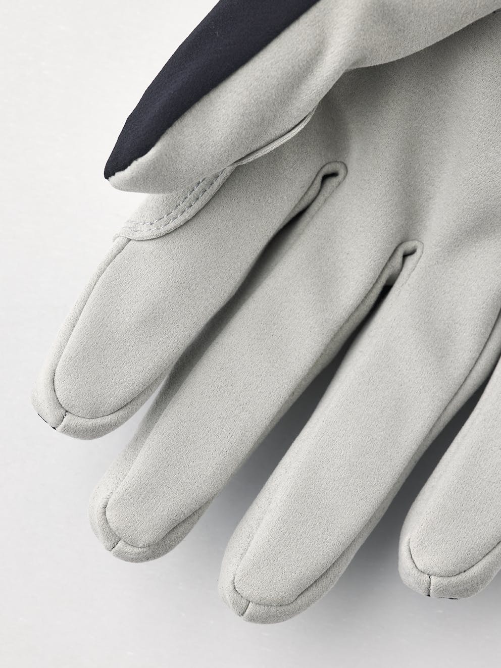 Pris bestøve Moske Tactility Pull Over 5-finger - Black & Light grey | Hestra Gloves