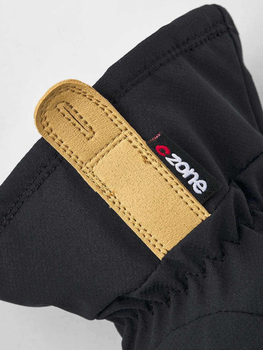 Black fabric outdoor glove with touch function (4 of 6)