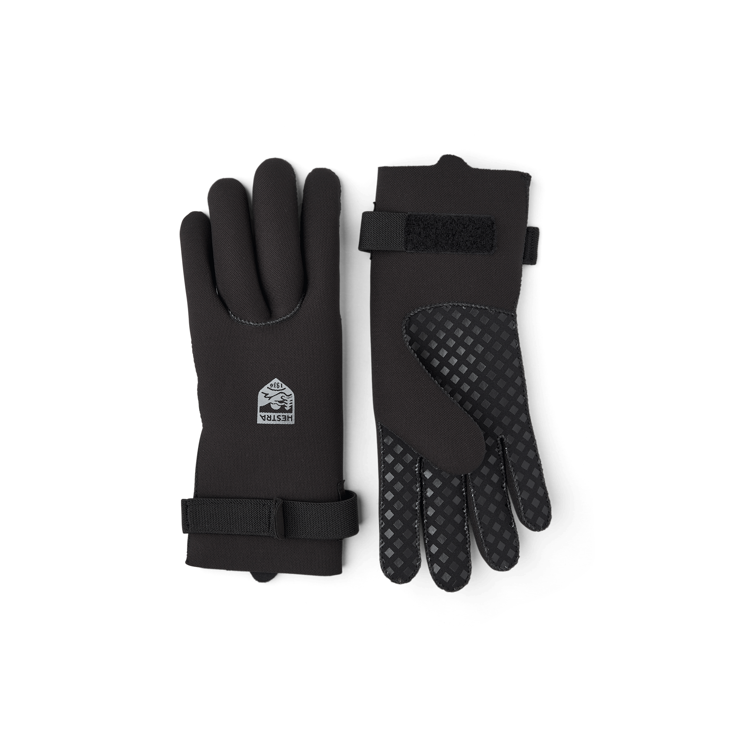 Black neoprene outdoor glove with Velcro adjustment (1 of 4)
