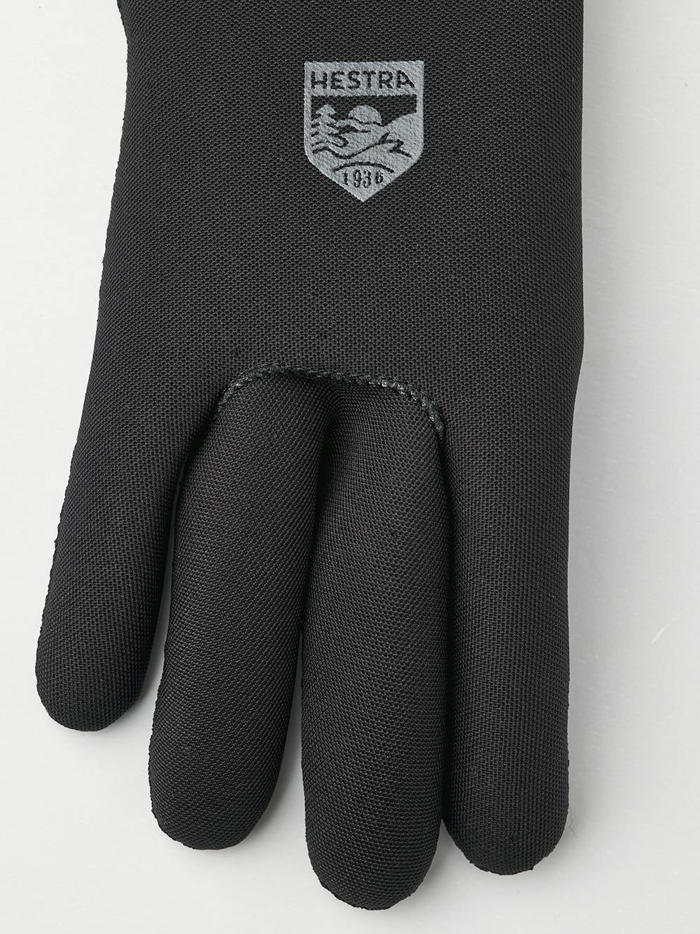 Black neoprene outdoor glove with Velcro adjustment (4 of 4)