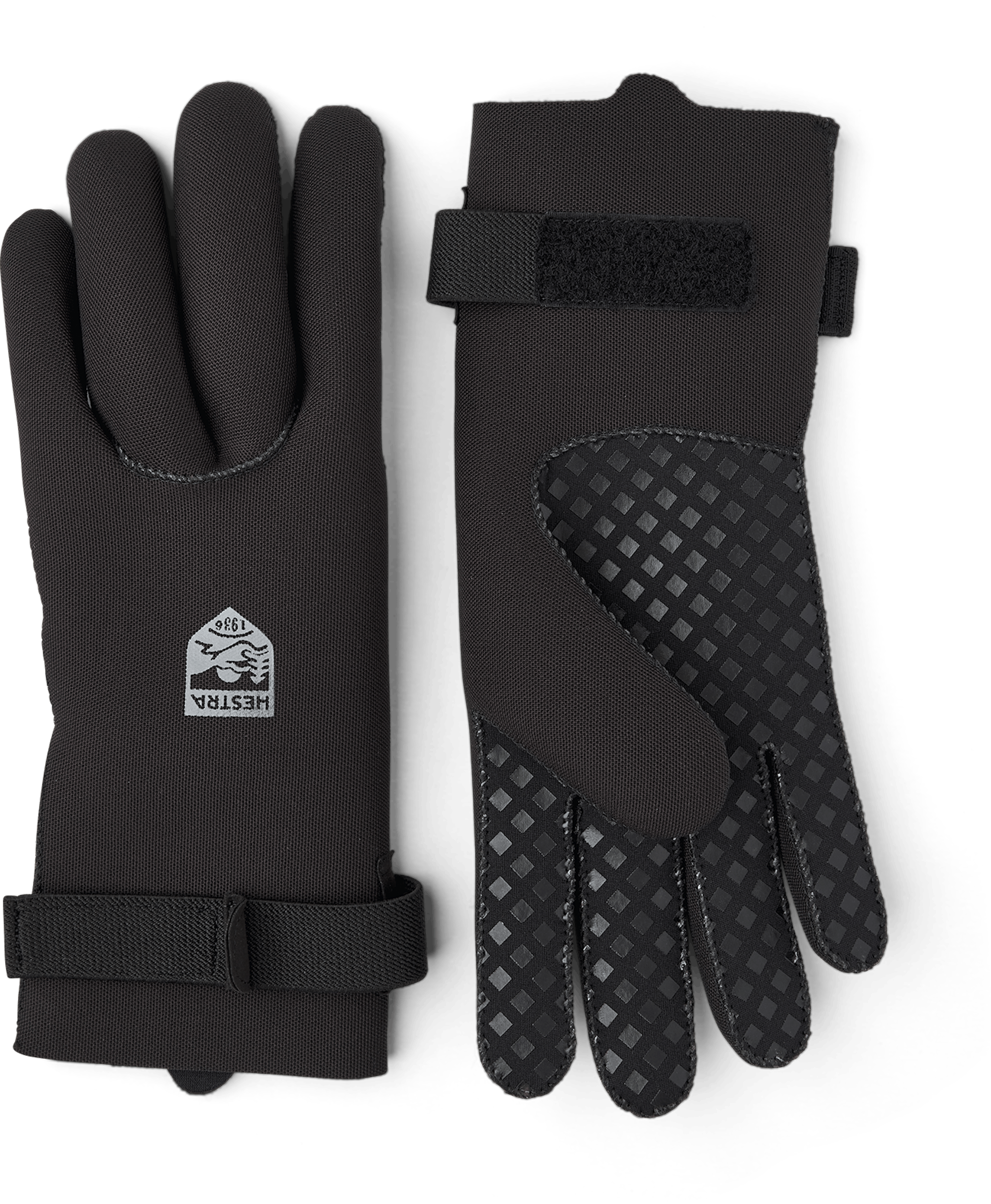 Black neoprene outdoor glove with Velcro adjustment (1 of 4)