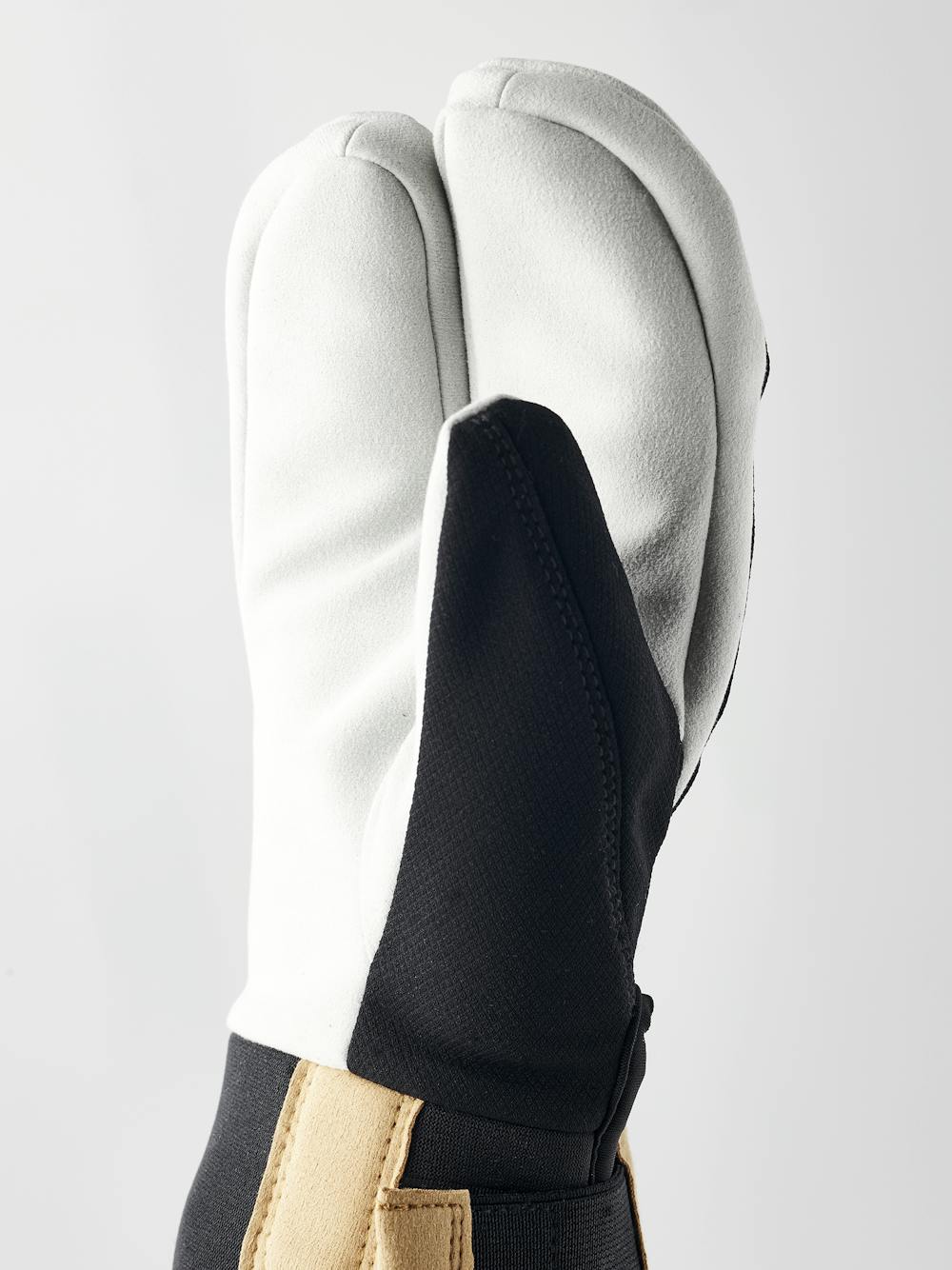 Black fabric lobster glove with white palm (4 of 7)