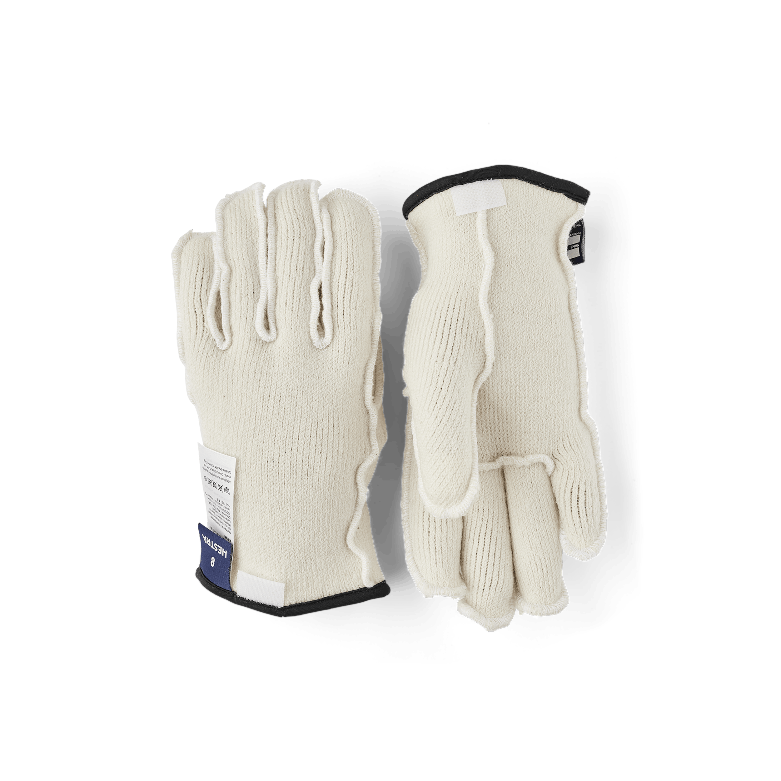 Vitt maskinsytt handskfoder
 (1 av 5)