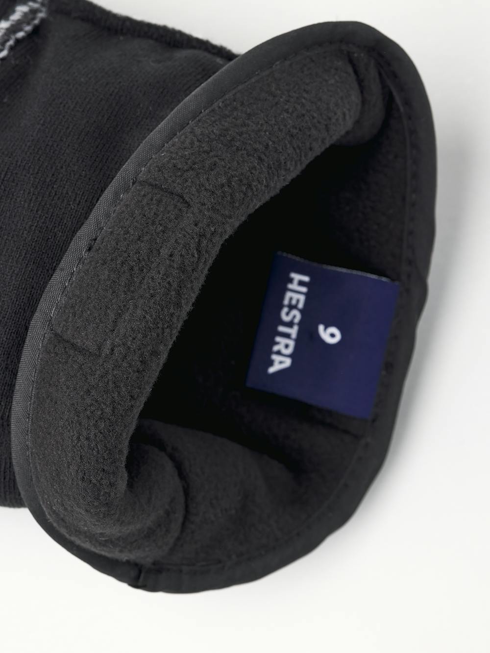 Black machine-sewn liner glove (4 of 4)