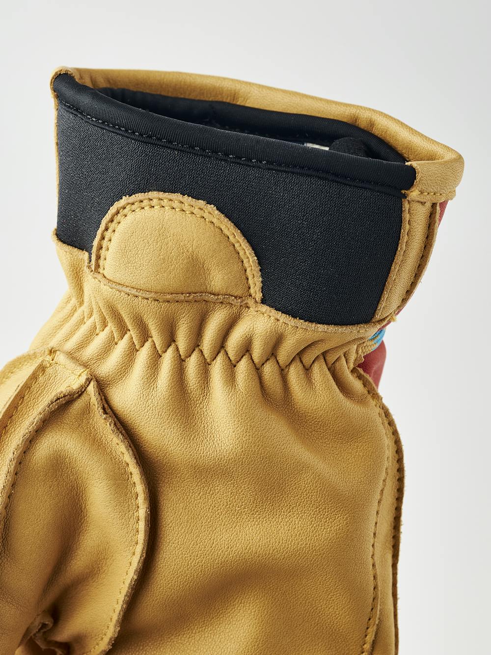 Wakayama 5-finger in the color Flame red / Tan (7 of 7)