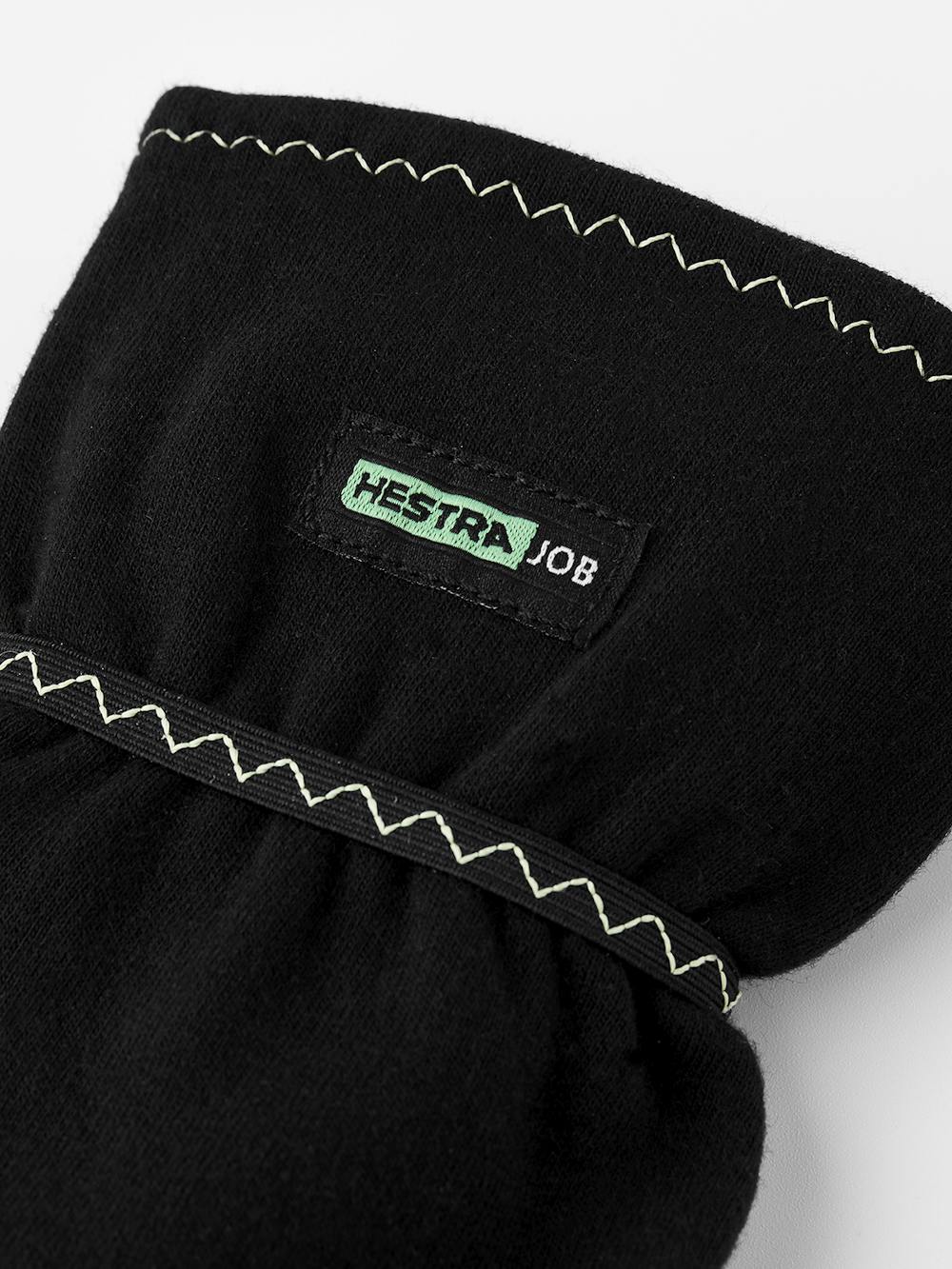 Ljusbåge handske ofodrad i färgen Svart (3 av 3)