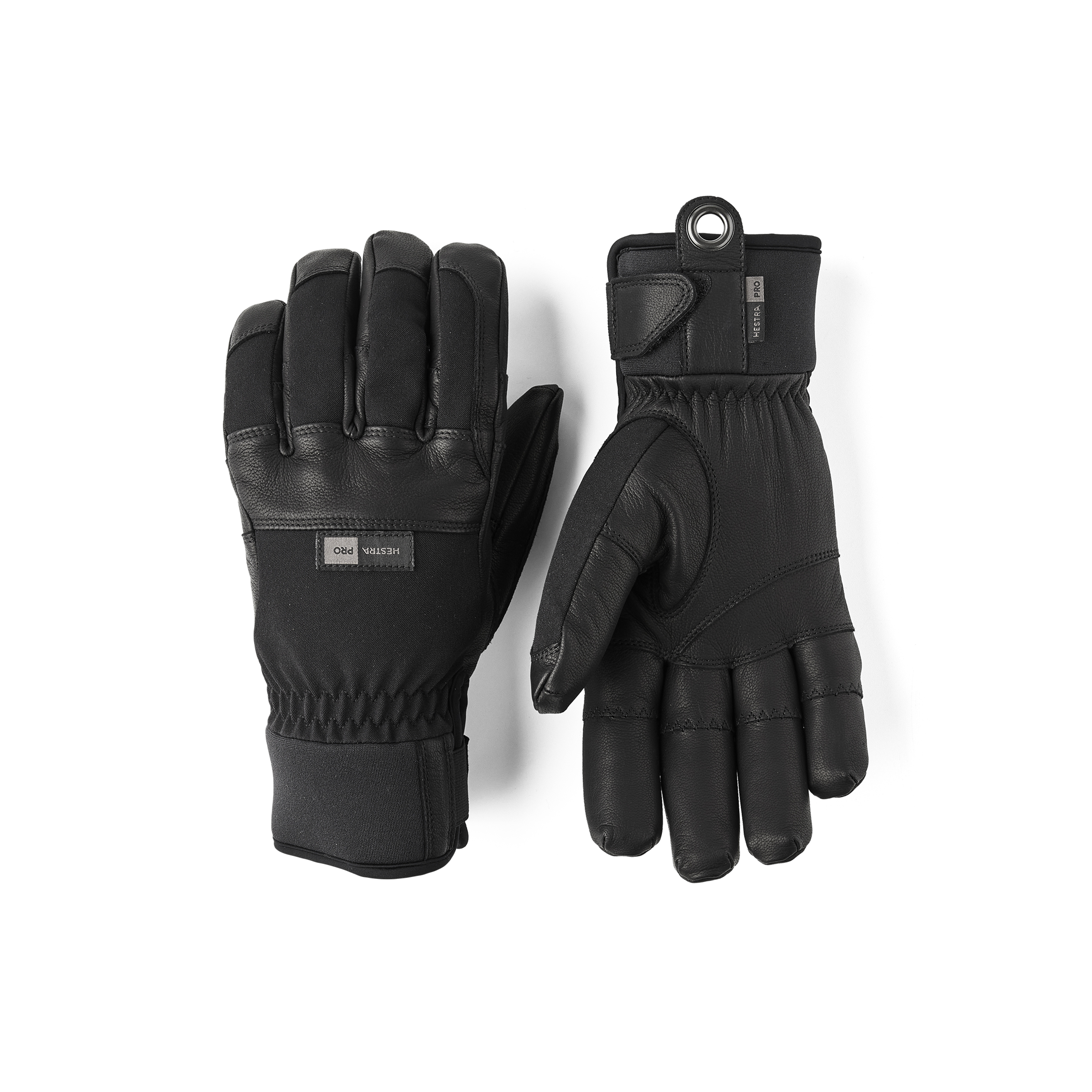 Alpha Pro CZone Ergo Grip Winter - Black | Hestra Gloves