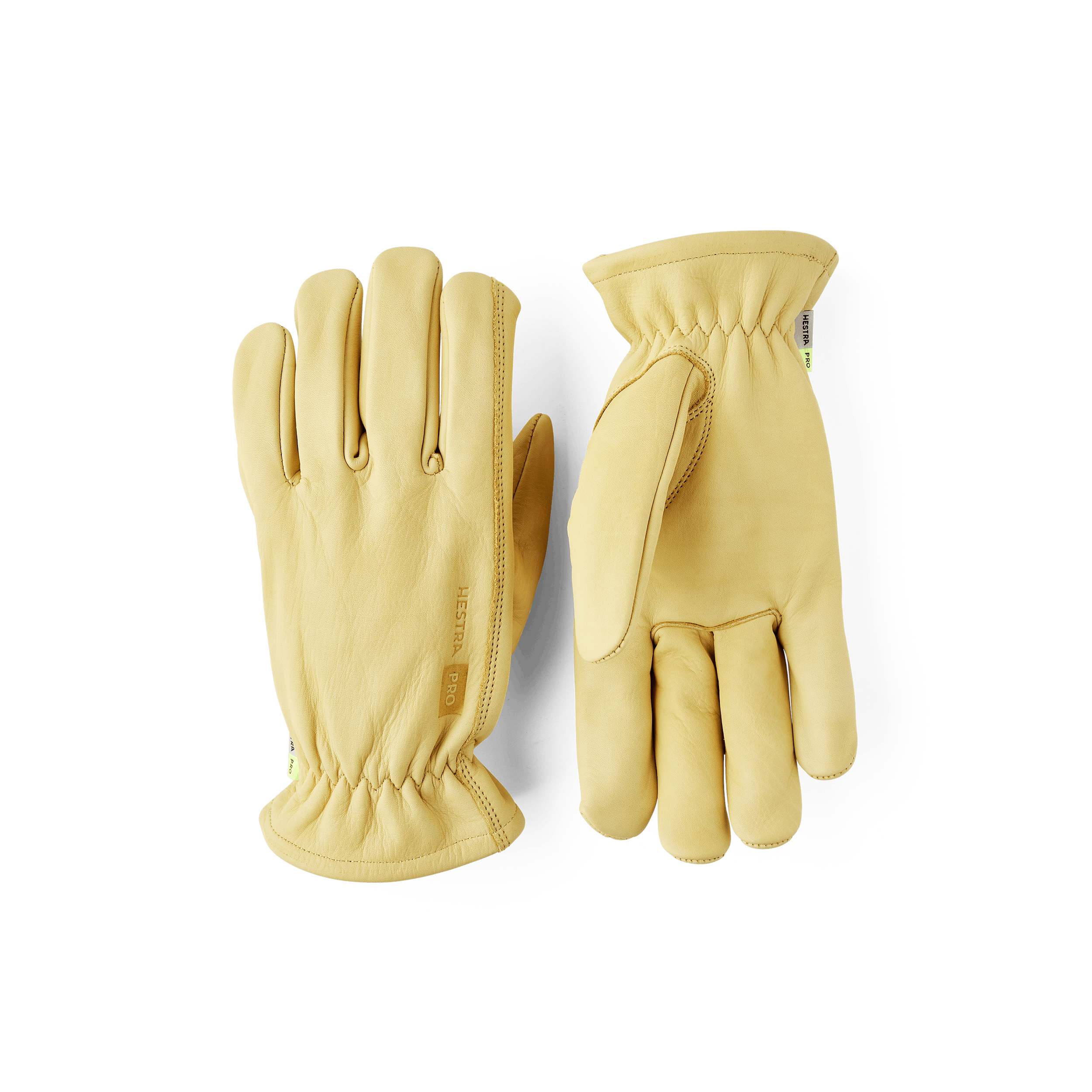 Drivers work glove in the color Yellow (1 of 5)