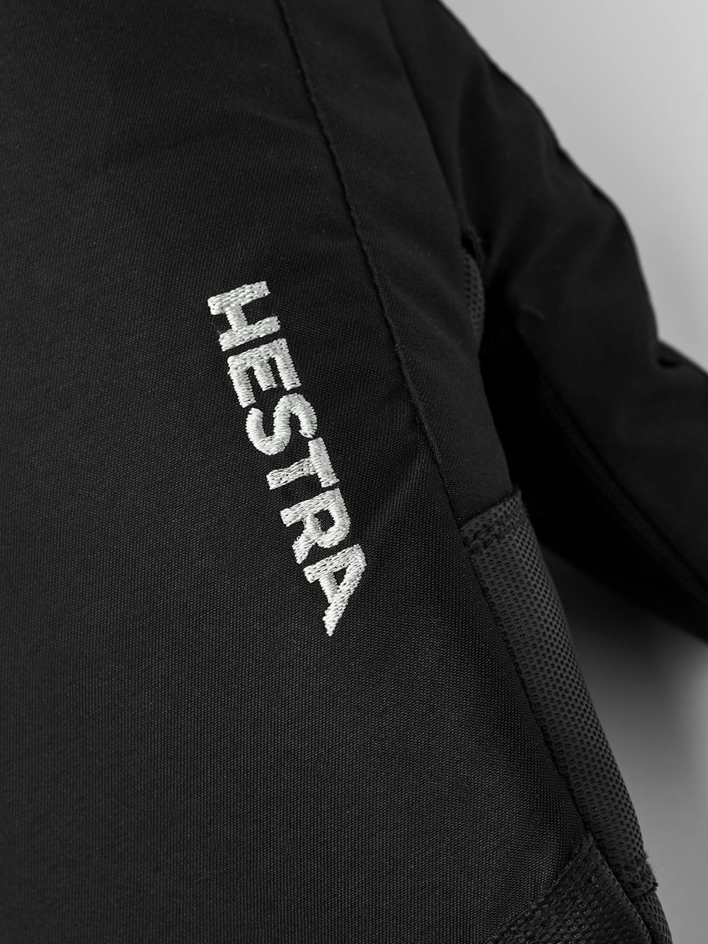 Black fabric mitten with synthetic palm  (5 of 5)